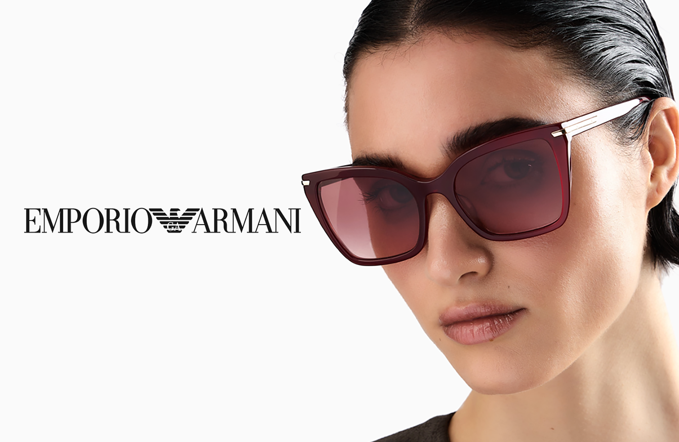 Emporio Armani eyewear campaign